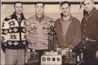 Curlers, Doug Gourlay Sr. Charlie Wilcox, Martin Brolund, Harold Vance (no date)