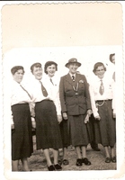 Visit of Lady Baden Powel to Flin Flon,.1953. 