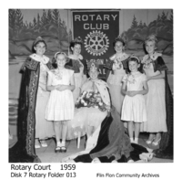 Rotary Club- Rotary Court 1959