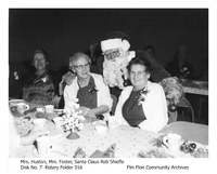 L-R Mrs. Huston, Mrs. Foster .....
