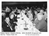 Rotary Club Senior Citizens Dinner....
