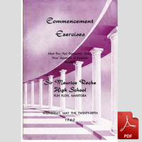 1960 SMR Graduation, May 25