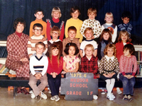 1975 - Hudson School, grade 1