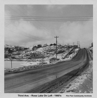 Third Avenue , Ross Lake On The Left 1940's