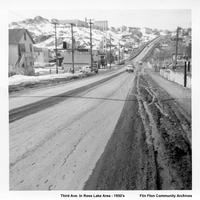 Third Avenue in Ross Lake Area 1950's