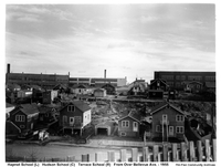 Hapnot School (L) Hudson School (C ) , Terrace School (R ) From Over Belleview Ave. 1955