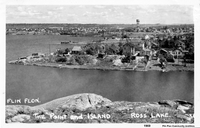 The Point And Island Ross Lake 1936