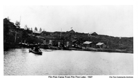 Flin Flon Camp From Flin Flon Lake - 1927