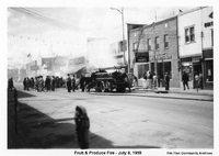 Fruit And Produce Fire- July 8, 1959