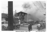 Richmond Hotel Fire - July 9 1959