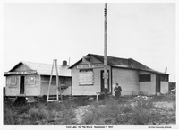 Original bank sites near the Main Shaft - circa 1929.