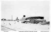 Looking South Flin Flon Manitoba, Casting Plant Construction no date (C1929/30)