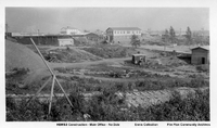 HBM&S Construction-Main Office with Staff House in Background C 1928/9