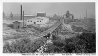 HBM&S Construction Site Looking South-No Date-(Likely 1928/29)