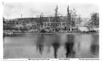 Mill Construction From Flin Flon Lake (Likely C 1929)