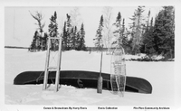 Canoe-Snowshoes and Sleigh by Harry Ennis C1928