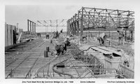 HBM&S Construction - Zinc Plant- Steel Work By Dominion Bridge 1929