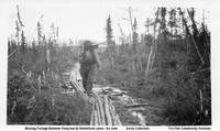 Muskeg Portage Between Kissynew And Wabishkok Lake - No Date- (Likely C 1928)