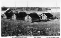 Early Bunkhouses By Flin Flon Lake ( C 1927/8)