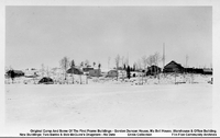 Original Camp And Some Of The First Frame Buildings-......