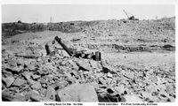Excavating Rock on The Site Of The HBM&S Plant ( Likely C 1928/9)