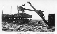 Loading Rock On Train- No Date- (Likely C 1928/9)