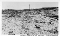 Drilled Holes For Blast at HBM&S Plant Site 1929