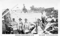 Flin Flon Developemnt Camp-Boat Building......
