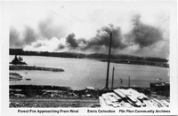 Forest Fire West of Flin Flon - August 1929