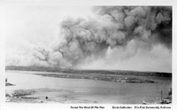 Forest Fire West of Flin Flon - August 1929