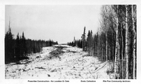 Power Line Construction 1929 Right of Way 