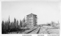 Water Tower Under Construction - (Possibly Channing C 1927/28)