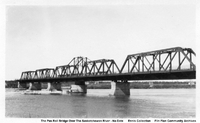 The Pas Bridge Over The Saskatchewan River.........