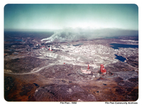 Aerial View Of Flin Flon 1954