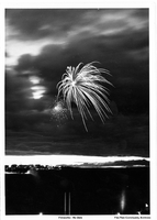 Fire Works Over Flin Flon No Date