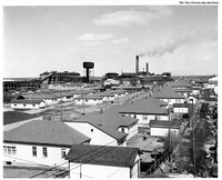 HBM&S Plant Looking North Over ``Company`` Houses C 1967