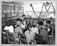 First Story Hour At The Library- Mrs. Beth Hiscox - 0ctober 20th 1961