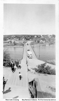 Ross Lake Crossing Edward The Vlll Bridge No Date (C 1940's)