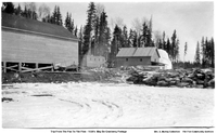 Trip From The Pas To Flin Flon By Tracked Vehicle 1930's Charlie Krempeaux Fourth From Left (May be C 1927/28)