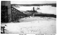 Trestle From Pilot Mill To No. 2 Shaft 1930's (Likely 1927/28)