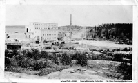 Island Falls 1930 Postcard