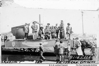 Landing Of Cartier - French Canadian Community - First Prize