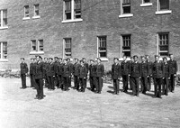  Air Cadet Squadron at Main school grounds.1946.