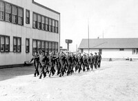 302 Flin Flon Air Cadet Squadron on parade.1946