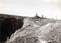 HBMS Mine Open Pit and North Main Headframe 1940