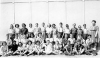 Main School Grade 5 Class. Teacher Miss Anderson. 1941