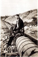 Trygve(Ted) Foss Worked on Railway and Pipeline 1930....