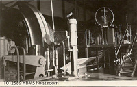  HBMS hoist room South Main Shaft