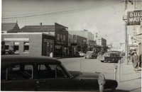 Main Street in the 1950's