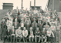 Group of mine bosses, numbered version